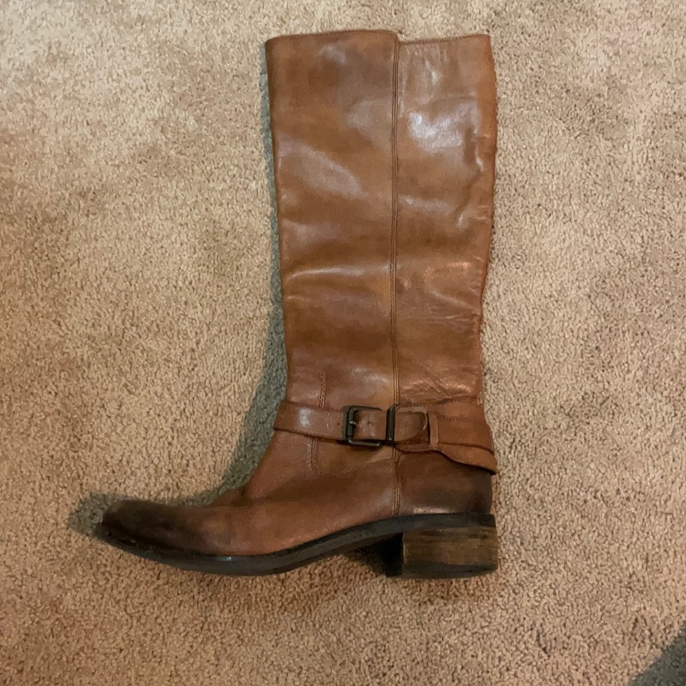 Brown Vince Camuto riding boots!